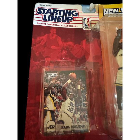 Starting Lineup Karl Malone Utah Jazz 1994 Vintage - Picture 3 of 4